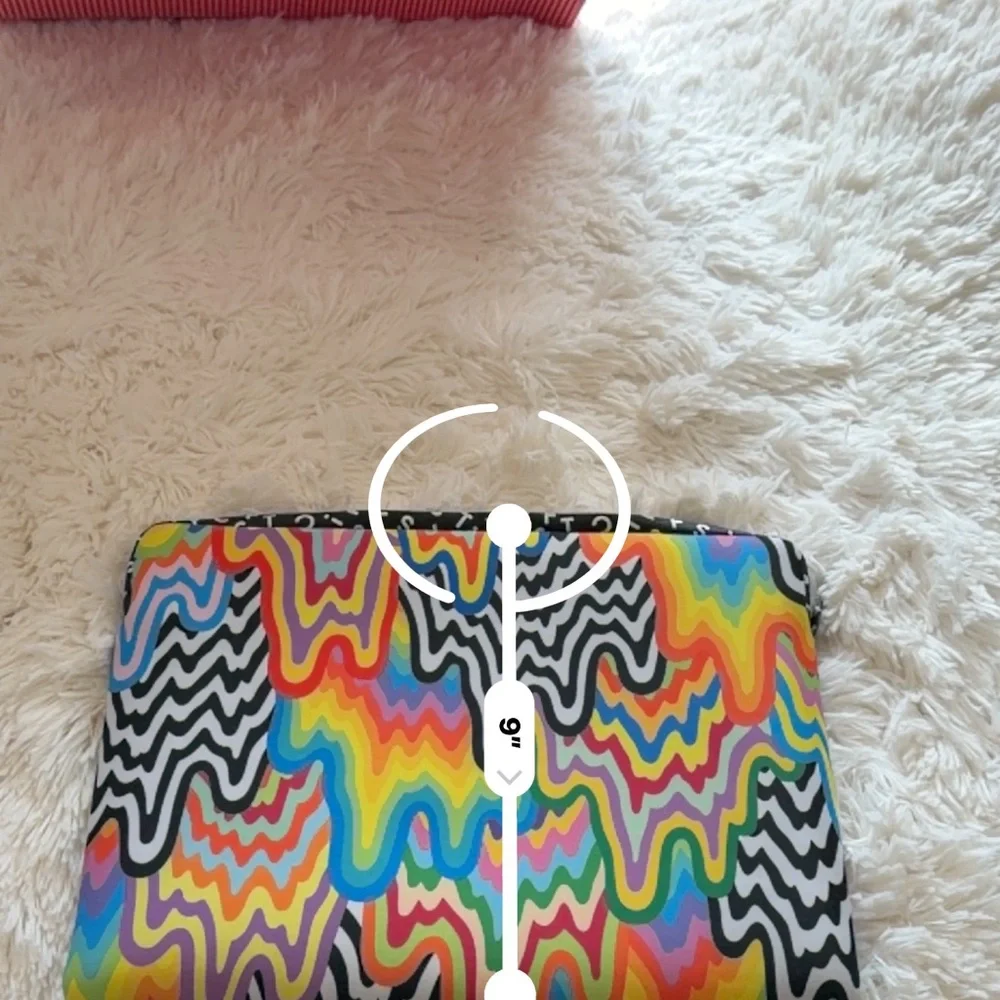 Casetify Colorful Wave Pattern Laptop Sleeve